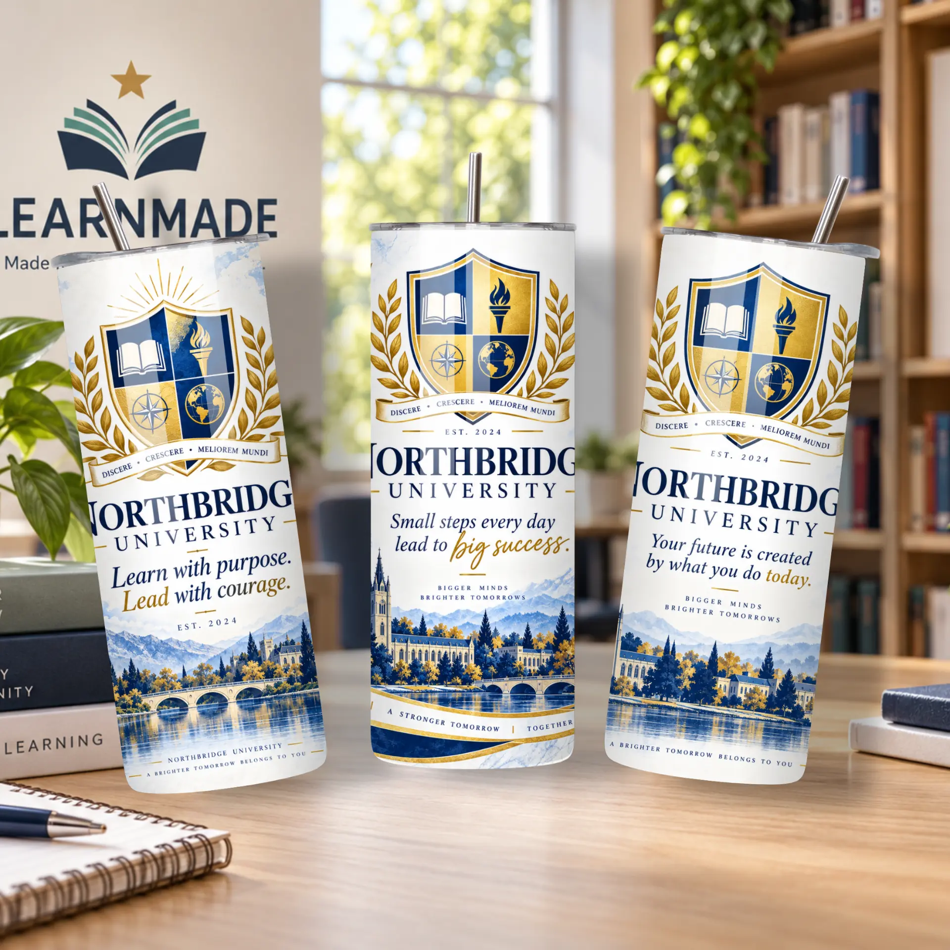 Northbridge Motivational Collection design on a 20oz Tumbler