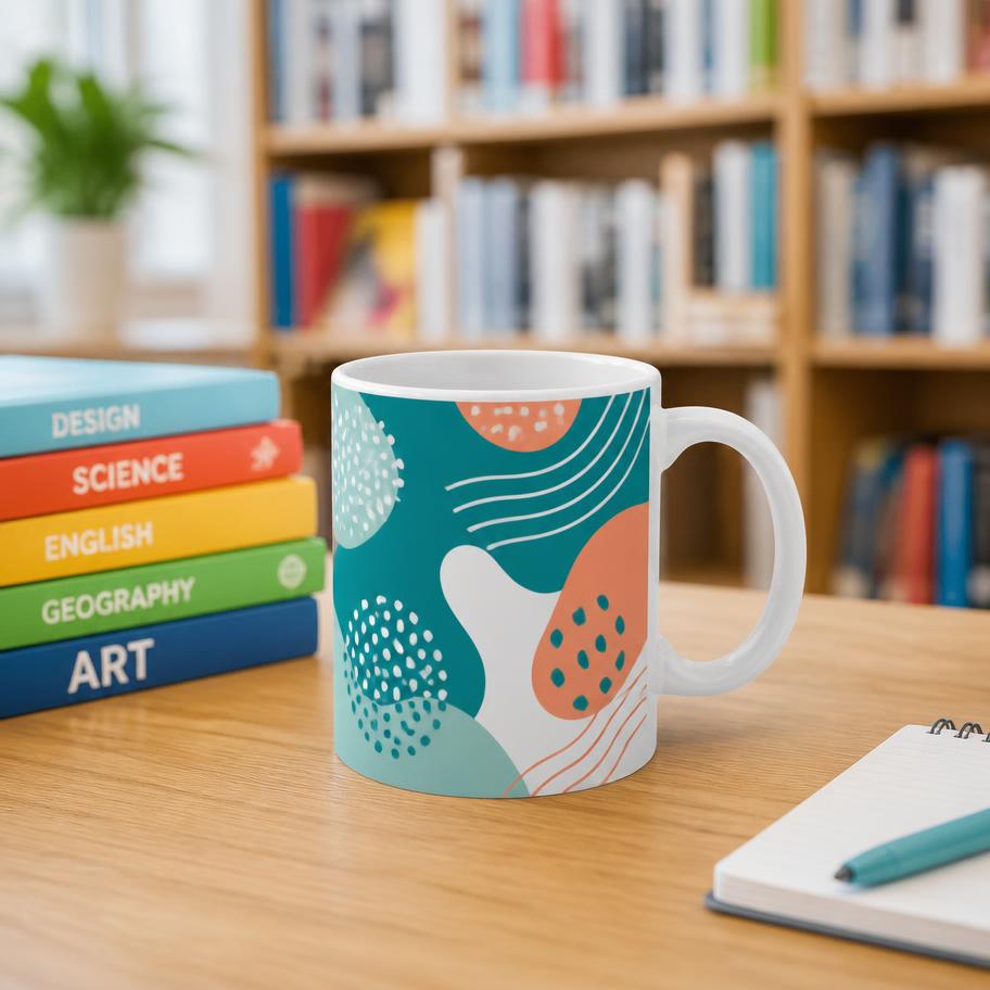 Teacher Fuel design on a 11oz Mug