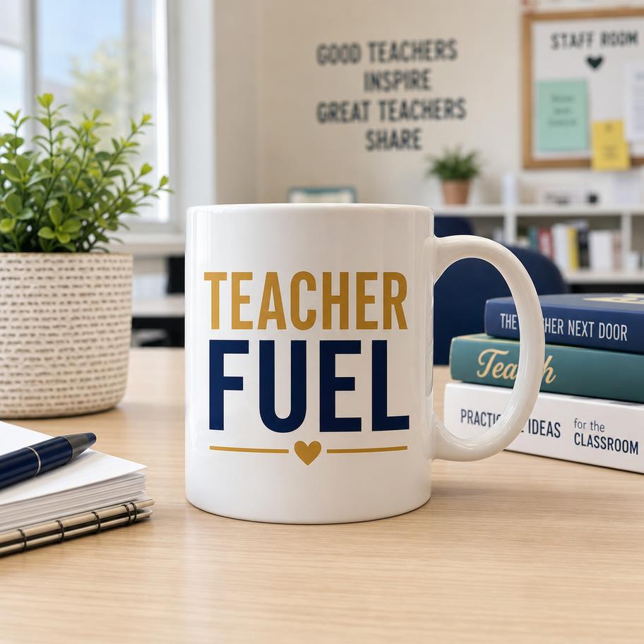 Best Teacher design on a 11oz Mug